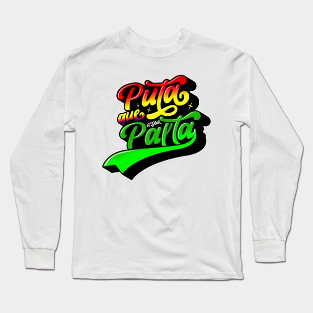 Puta que Palta Long Sleeve T-Shirt by Inédito